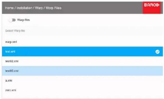 Home / Installation / Warp / Warp Files Warp files Select Warp file warp.xml test.xml test02.xml test05.xml a.xml zero.xml