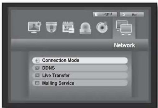 Hanwha SHR-8080 - Setting the Connection - 1