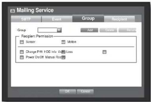 Hanwha SHR-8080 - Group Setting - 1