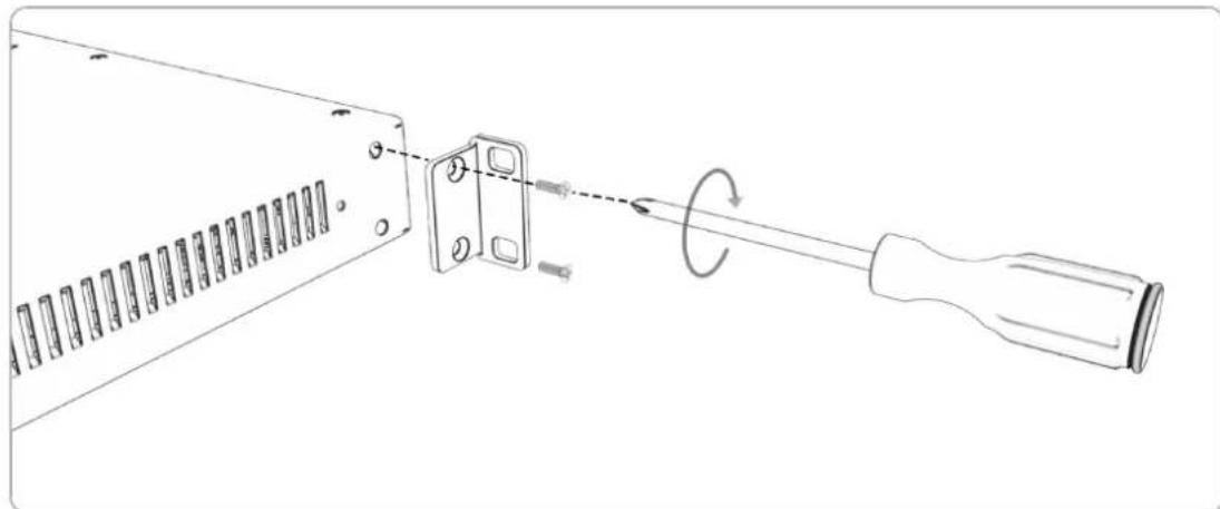 RME M-32 AD Pro - Mounting the Rack Adapter Brackets - 1