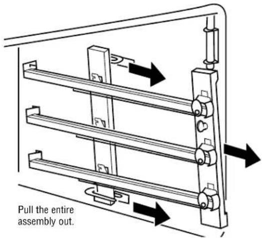 GE ZDP36N4DWSS - To replace the slide assemblies: - 2