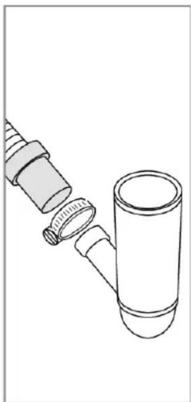Cylinda DM8316PRO - Drainageconnection - 4