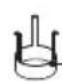 Cylinda TS 2170 ECO H SVART - Assembly kit - 1
