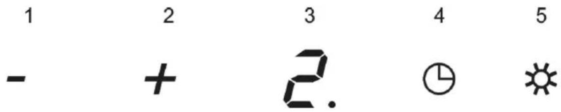 1 2 3 4 5 - + 2. ① ☀