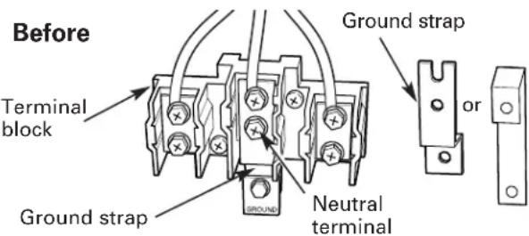 GE JB600WDWW - 4-WIRE POWER CORD INSTALLATION - 1