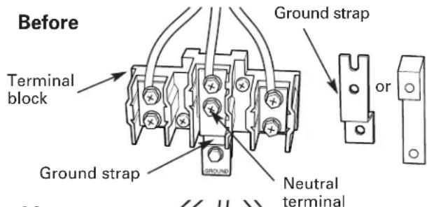 GE JB600WDWW - 4-WIRE CONDUIT INSTALLATION - 1