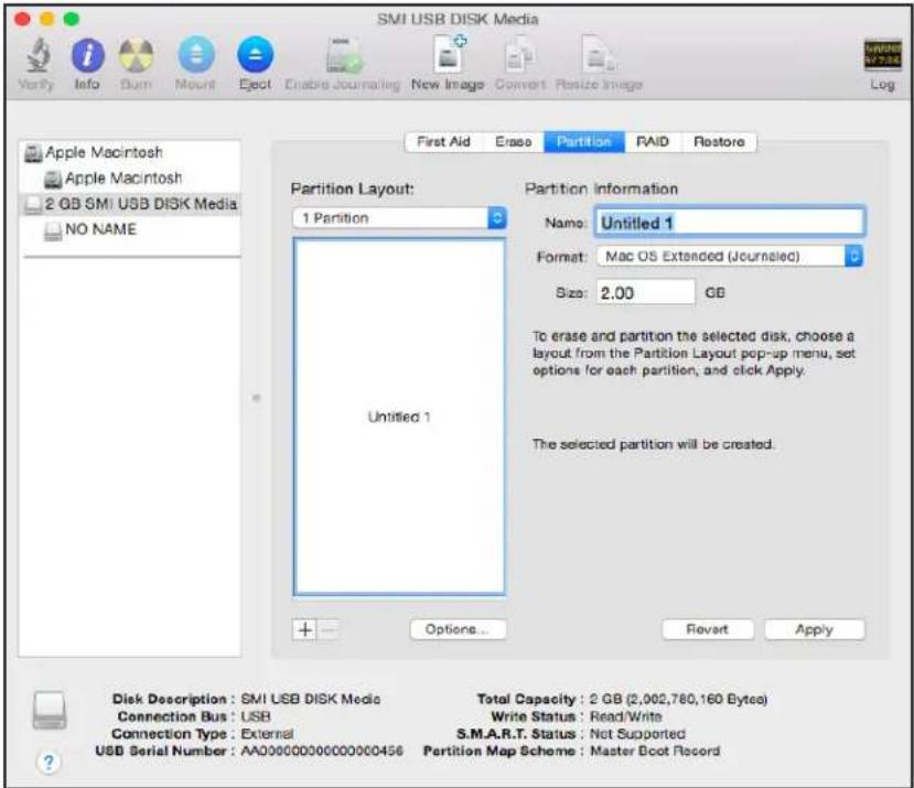 NETGEAR Time Machine - To format your USB hard disk drive and specify partitions: - 5