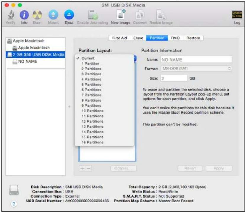 NETGEAR Time Machine - To format your USB hard disk drive and specify partitions: - 3