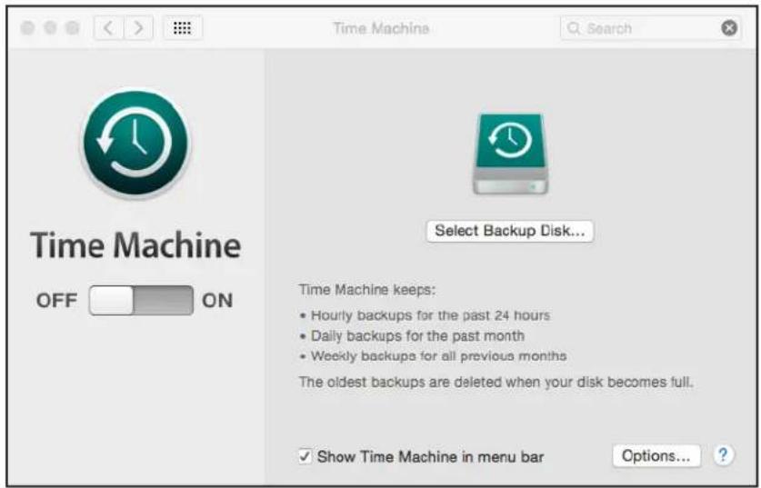 NETGEAR Time Machine - Select Time Machine. - 1