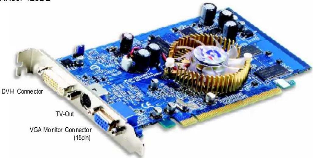 GIGABYTE GV-RX60P128D - 繪圖加速卡的元件配置圖 - 3