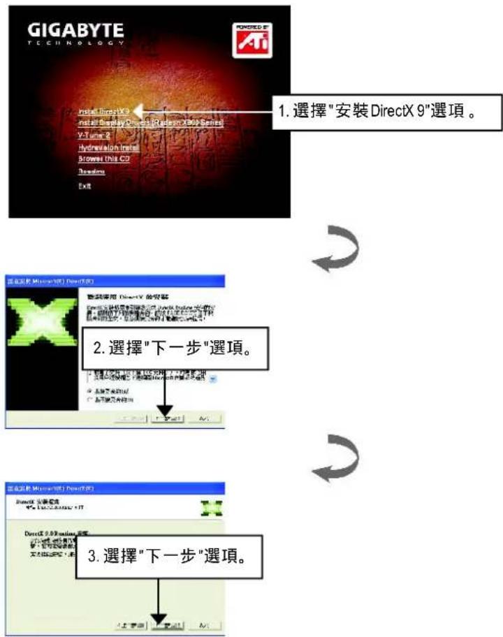 GIGABYTE GV-R80X256V - 安装 DirectX - 1