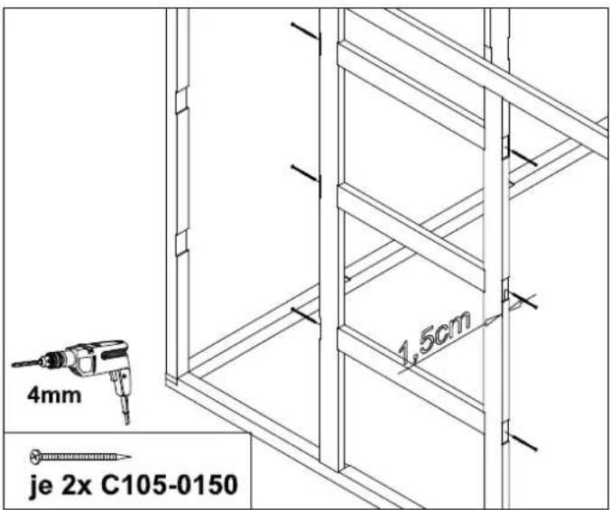 4mm 1,5cm je 2x C105-0150
