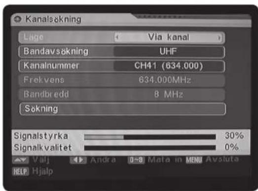 Prologue 8303 - ■ Kanalsökning - 1