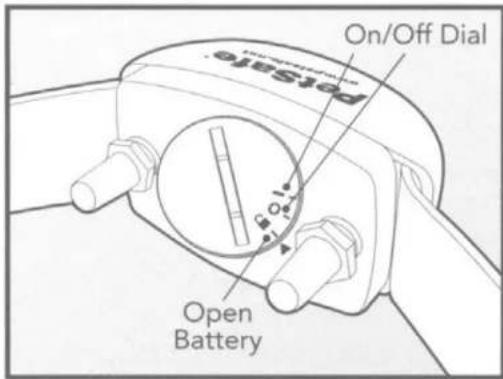 PETSAFE Pawz Away PWF00-13664 - To replace the batteries: - 1
