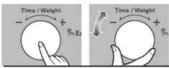 Time / Weight - + Pn Er Time / Weight - + Pn