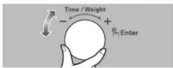 Time / Weight + Pm Enter