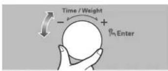 Time / Weight - + Pn Enter
