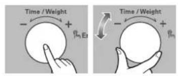 Time / Weight - + Pn Er Time / Weight - + Pn