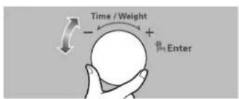 Time / Weight + In Enter