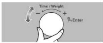 Time / Weight - + Enter