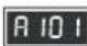 SALORA S-200C - Frampanelens display - 4