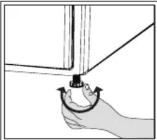 Cylinda TK6180 - Adjusting the stands - 1