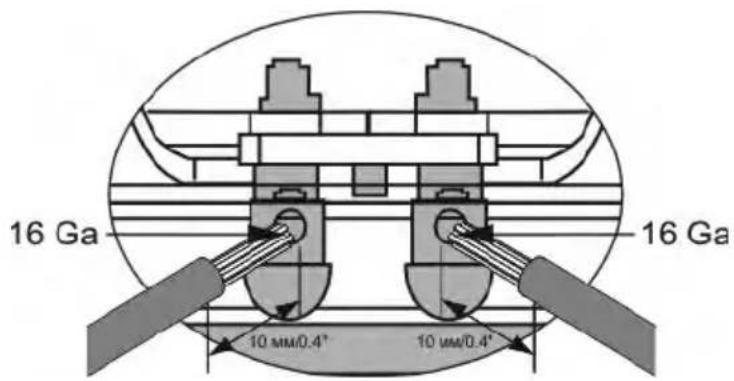 16 Ga 16 Ga 10 MM/0.4" 10 MM/0.4"