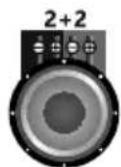 Deaf Bonce Machete M12 D2/D4 - SCHEMES OF ENABLING THE LOAD OF THE SUBWOOFER - 1