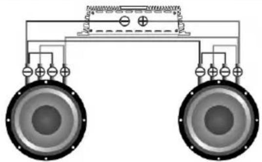 Deaf Bonce Machete M12 D2/D4 - SUBWOOFERS IN PARALLEL, COILS IN PARALLEL - 1