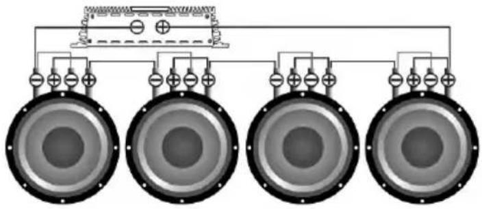 Deaf Bonce Machete M12 D2/D4 - SUBWOOFERS IN SERIES, COILS IN PARALLEL - 3