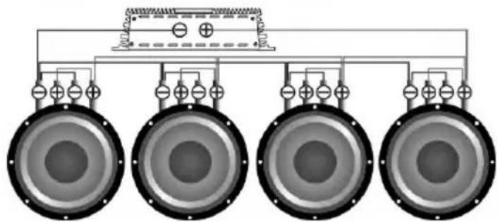 Deaf Bonce Machete M12 D2/D4 - SUBWOOFERS IN PARALLEL, COILS IN PARALLEL - 3