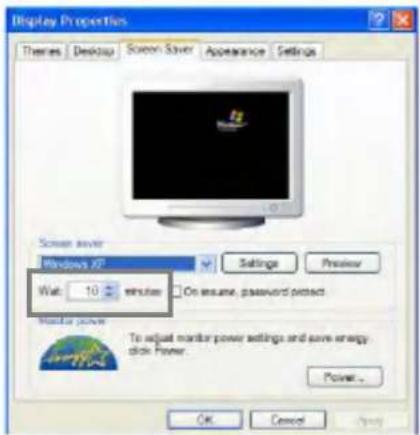 LG LMC40 - Setting the Screen Saver - 1