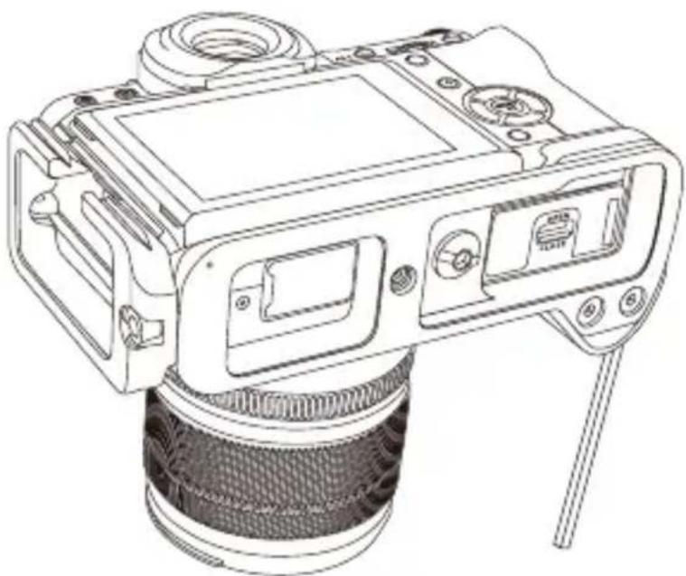 Oben APG-XT1 - Connecting the Grip to Your Camera - 2