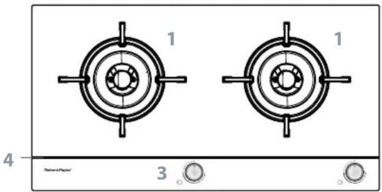 Fisher & Paykel JZT-CG451DNGGB1 - 关于新燃气灶 - 2