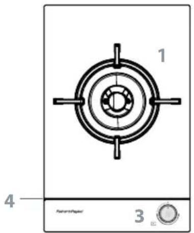 Fisher & Paykel JZT-CG451DNGGB1 - 关于新燃气灶 - 1