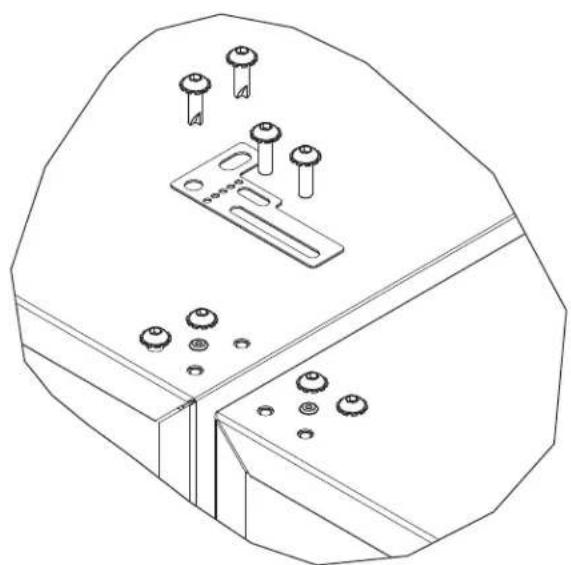 U-Line CLR1215OD - Side-by-Side Installation with Bracket - 1