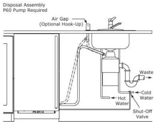 U-Line CLR1215OD - FACTORY INSTALLED DRAIN PUMP - 2