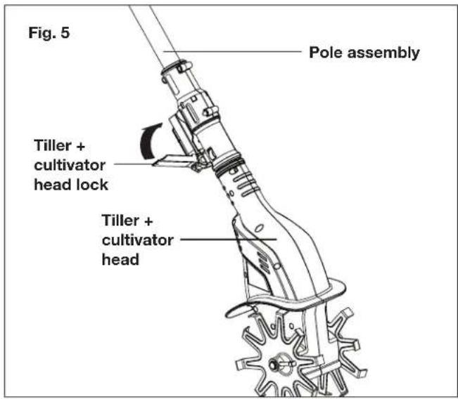 Sun Joe 24V-TLR-CT-SJG-RM - Assembling + Fitting the Head - 2