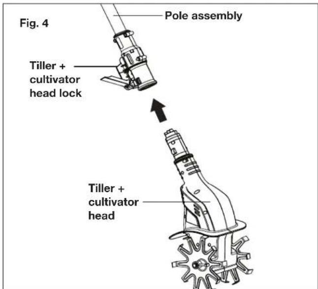 Sun Joe 24V-TLR-CT-SJG-RM - Assembling + Fitting the Head - 1