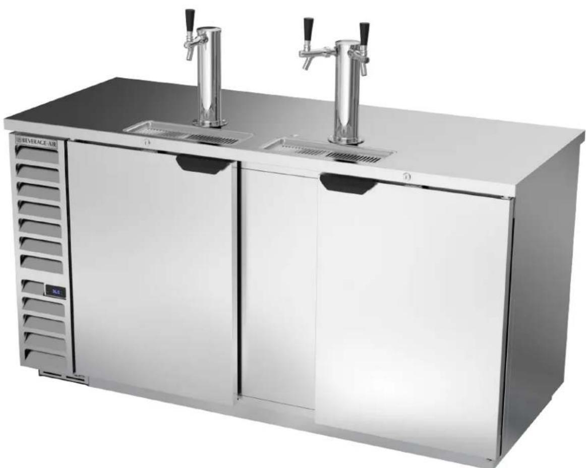 Beverage-Air DD36HC-1-S-ALT-138 - INSTALLATION AND OPERATING INSTRUCTIONS for all Hydrocarbon DD Direct Draw Dispenser Models - 1