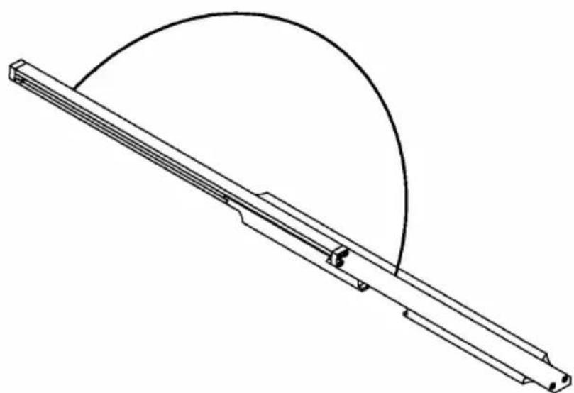 DataVideo LBK-1 - 22" Glass Frame Module and Hood Support Wire - 2