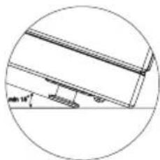 Cross-sectional diagram of a structural beam or support structure with no visible text or symbols