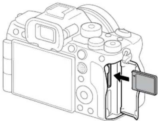 SONY RTK-1 - [1] Inserting a battery pack and memory card - 2