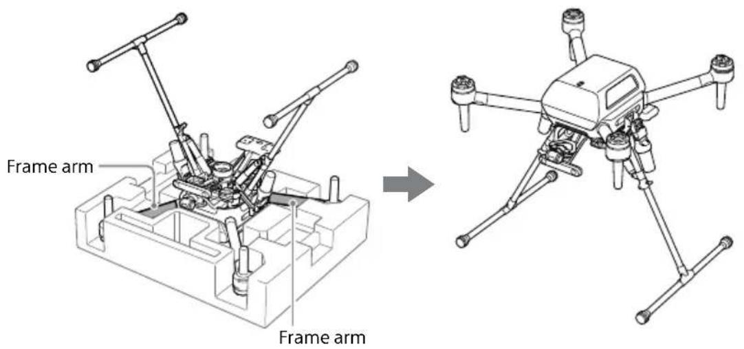 Frame arm Frame arm