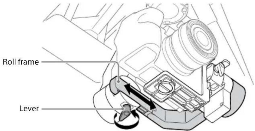 Roll frame Lever