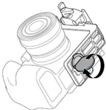 SONY RTK-1 - Use a coin, etc. to fully tighten the tripod screw. - 1