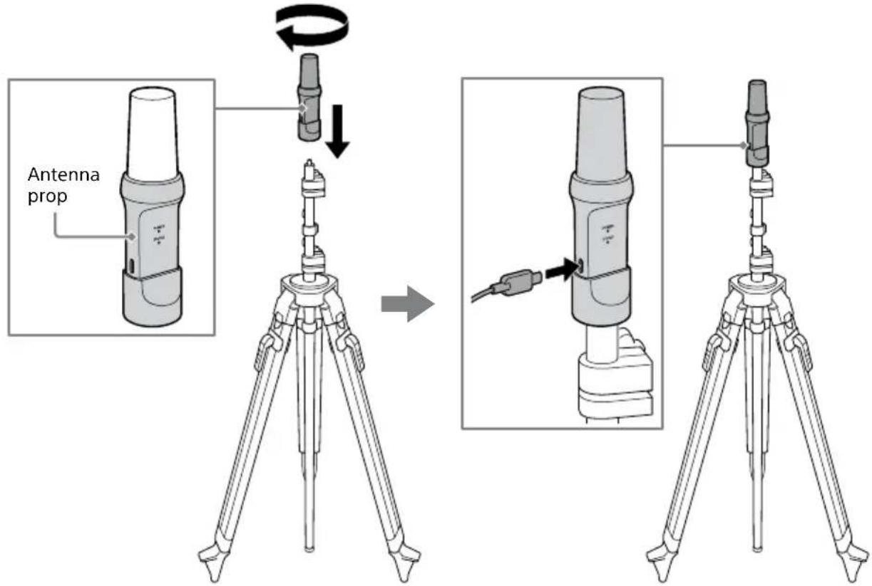 Antenna prop