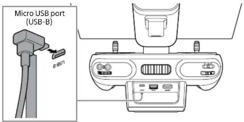 Micro USB port (USB-B) B-BS^n