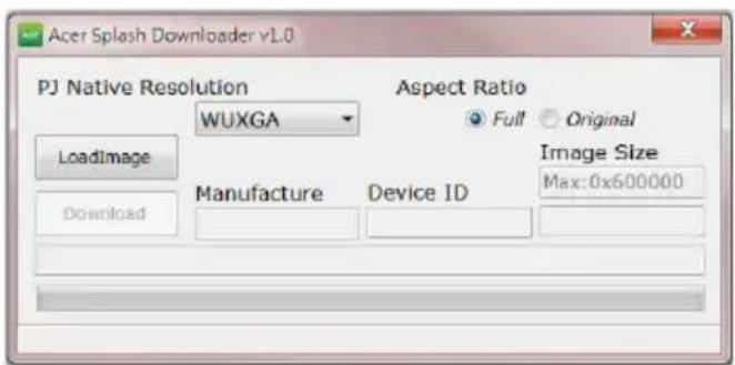 ACER GM525 - 在電腦上執行 Acer Splash Downloader 工具 - 3