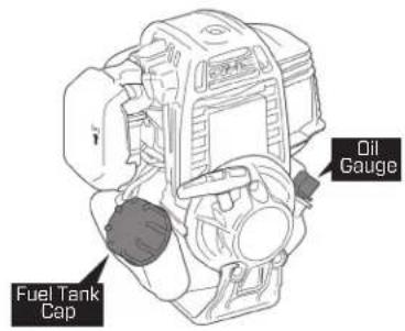 StrikeMaster Honda HL-10 - CHECKING/ADDING GASOLINE & OIL - 3